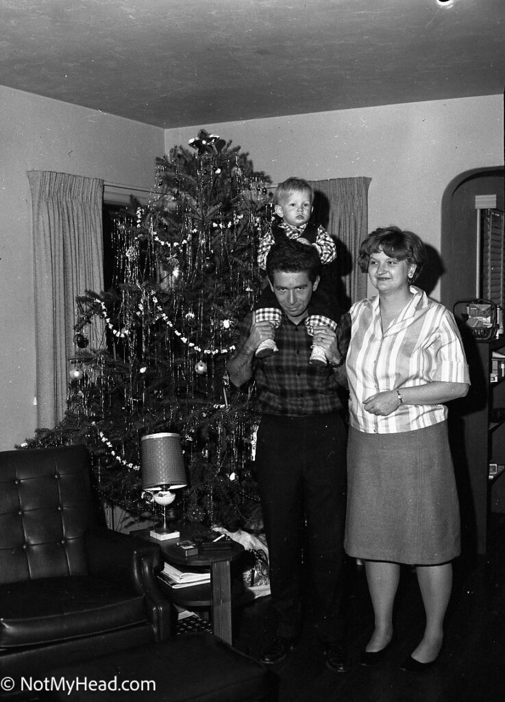 Photo of: Christmas Roundabout, 1965  Date: 1965 Location:  Richmond Ca USA