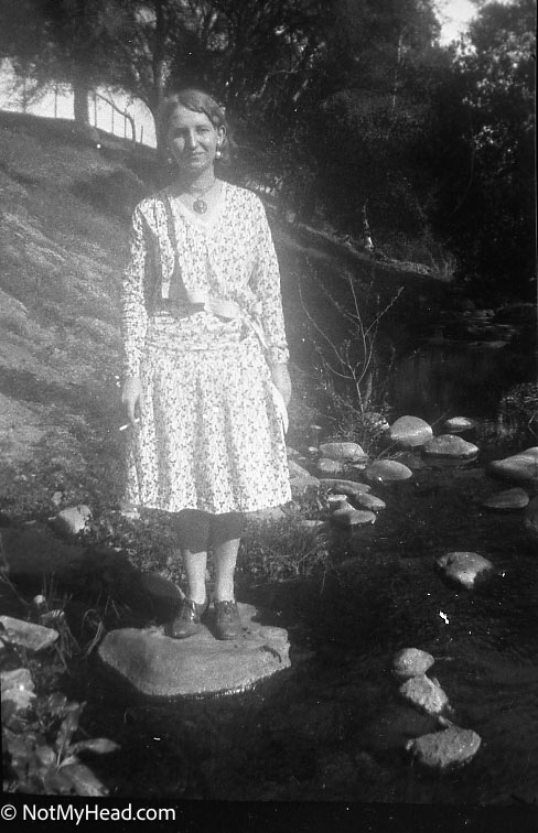 Photo of: Around Home April 1931  Date: 1931 Location:  Hollister Ca