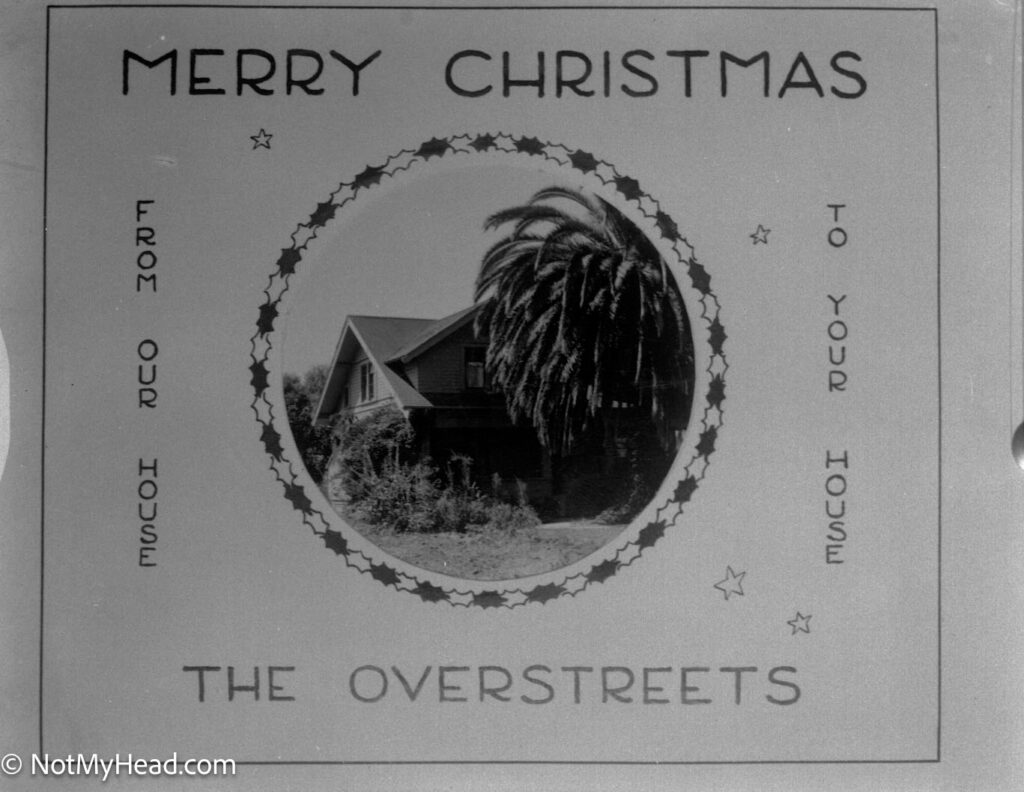 Photo of: Christmas cards 1936  Date:  Location:    USA