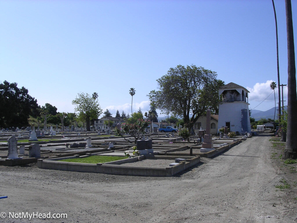 Photo of: A visit to the I.O.O.F. Cemetery in Hollister Date: 2004Location: I.O.O.F. Cemetery in Hollister, Calif. Hollister California USA