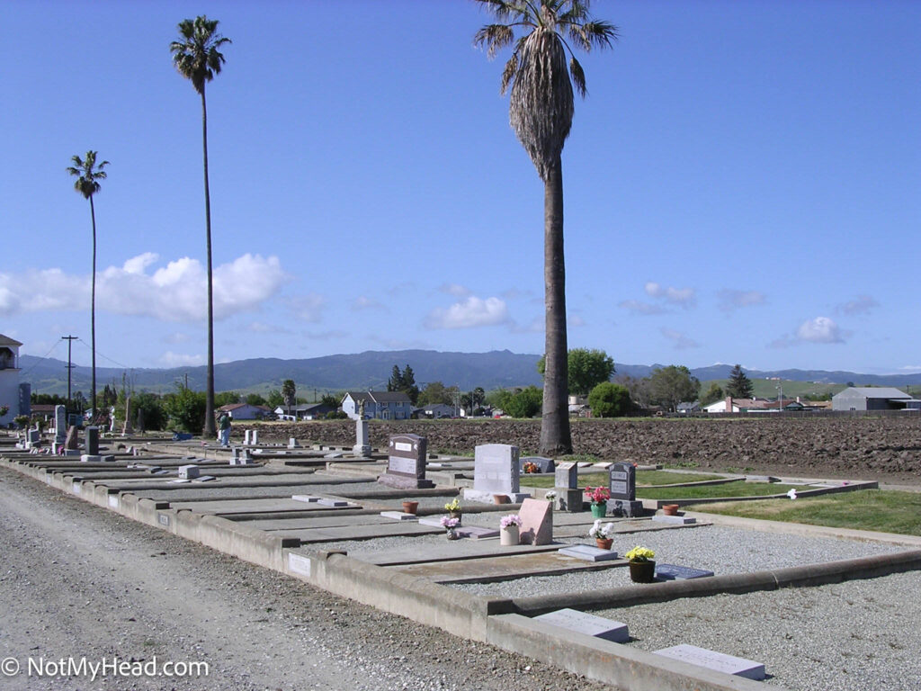 Photo of: A visit to the I.O.O.F. Cemetery in Hollister Date: 2004Location: I.O.O.F. Cemetery in Hollister, Calif. Hollister California USA