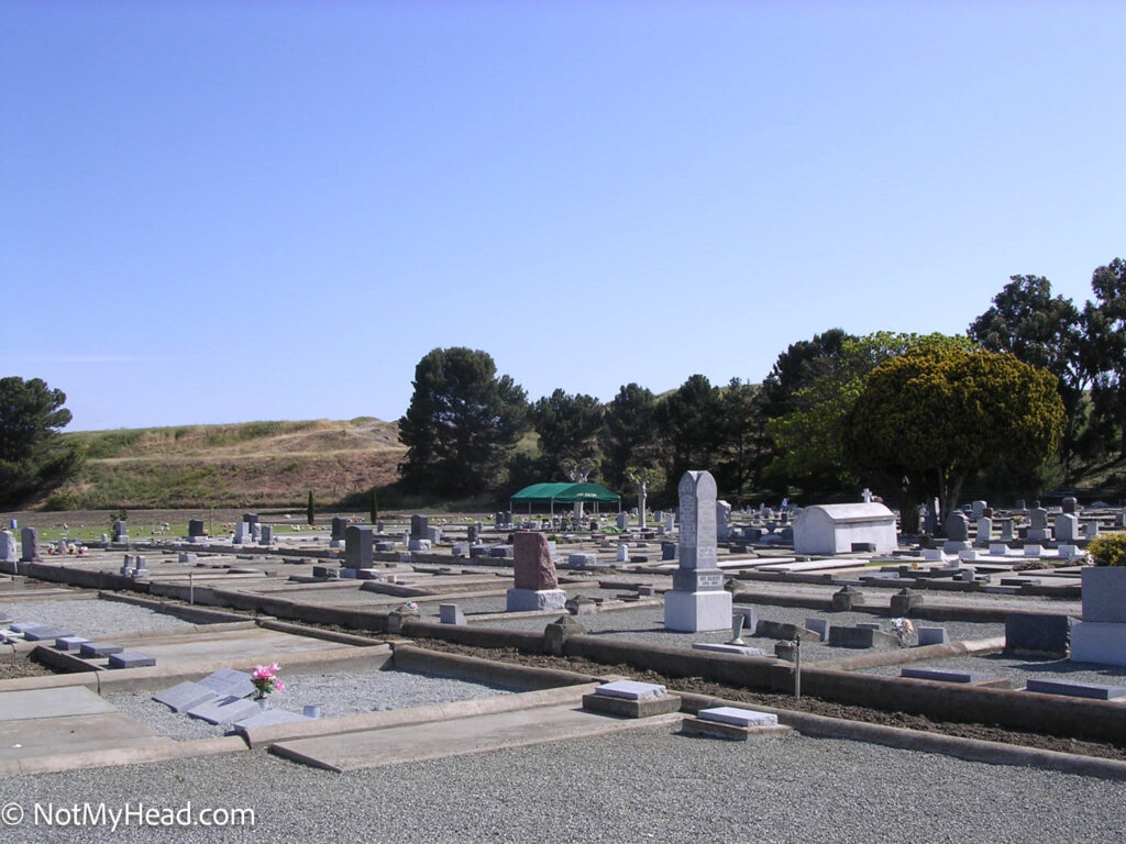 Photo of: A visit to the I.O.O.F. Cemetery in Hollister Date: 2004Location: I.O.O.F. Cemetery in Hollister, Calif. Hollister California USA