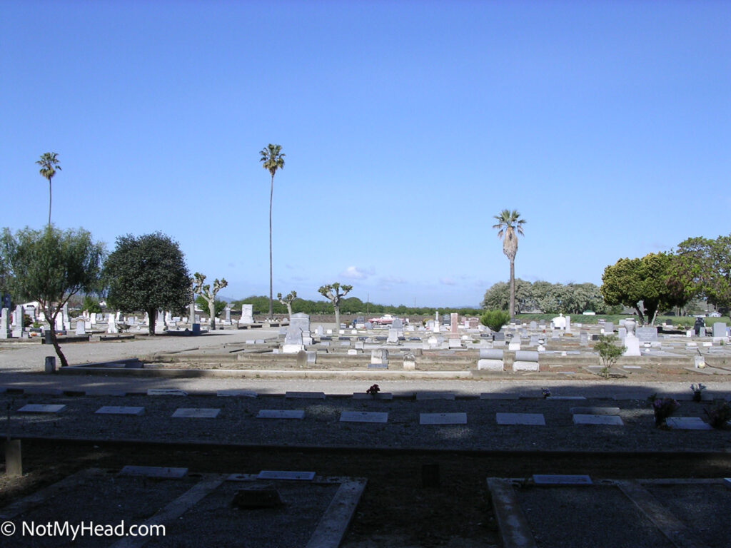 Photo of: A visit to the I.O.O.F. Cemetery in Hollister Date: 2004Location: I.O.O.F. Cemetery in Hollister, Calif. Hollister California USA