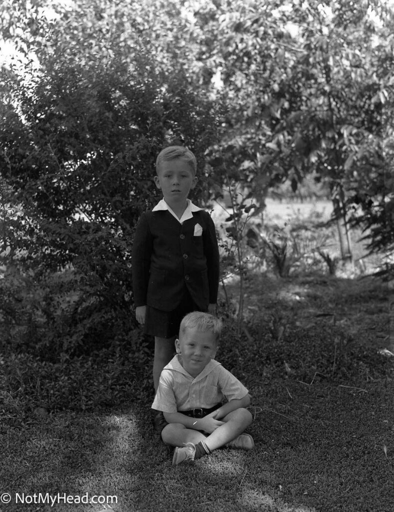 Photo of: Mary Kim's Christening, July 14, 1940  Date: 1940-07-14 Location:    USA