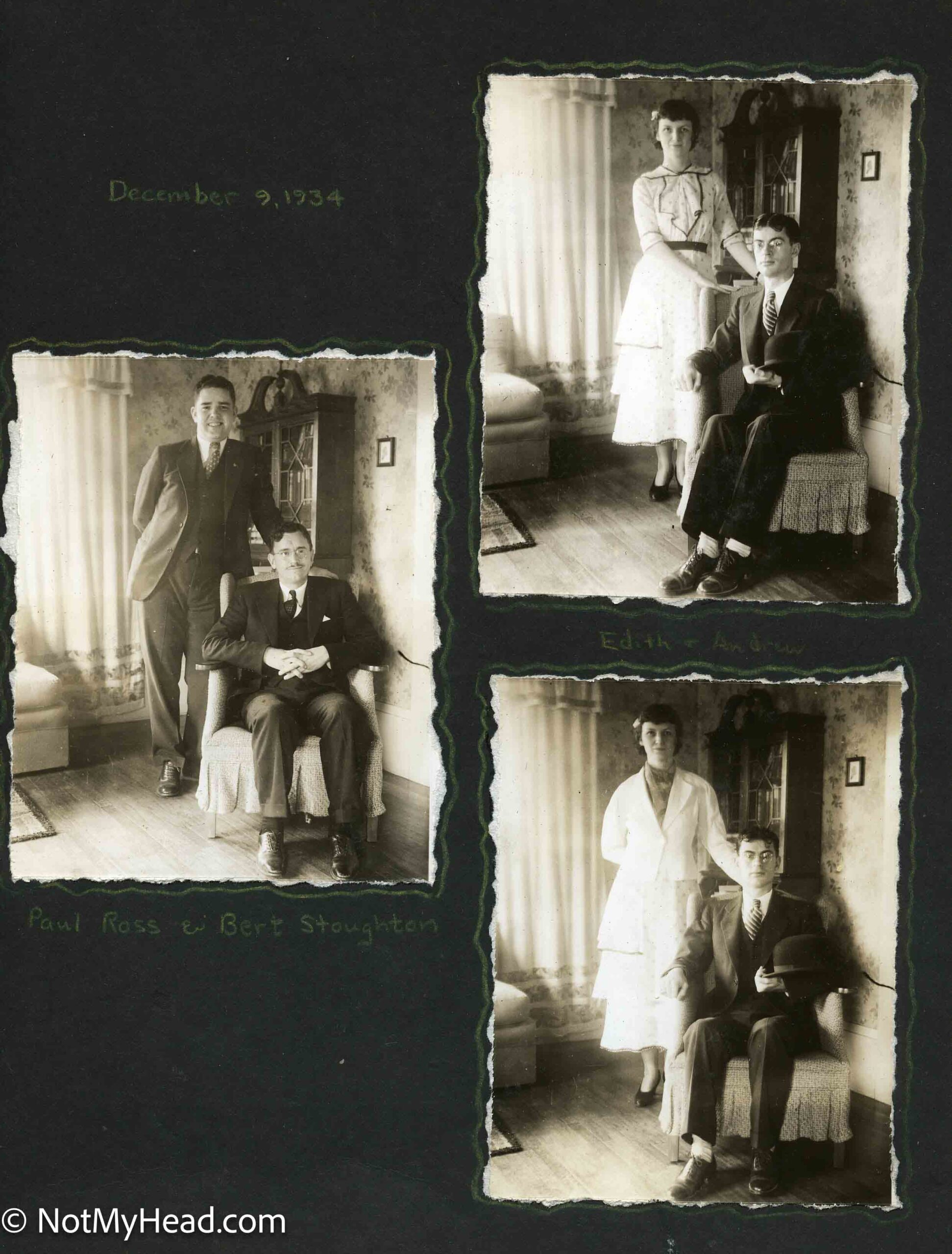 Edith Morris Family Albums