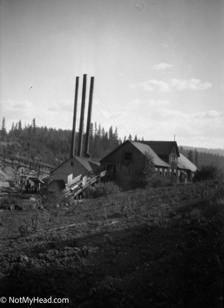 Photo of: Westside Lumber Company, Tuolumne, Ca, 1930's Date: 1930Location: Westside Lumber Company Tuolumne California USA