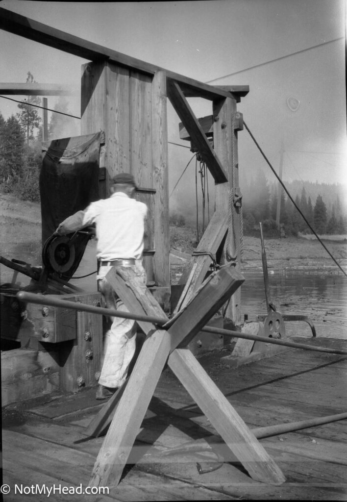 Photo of: Westside Lumber Company, Tuolumne, Ca, 1930's Date: 1930Location: Westside Lumber Company Tuolumne California USA