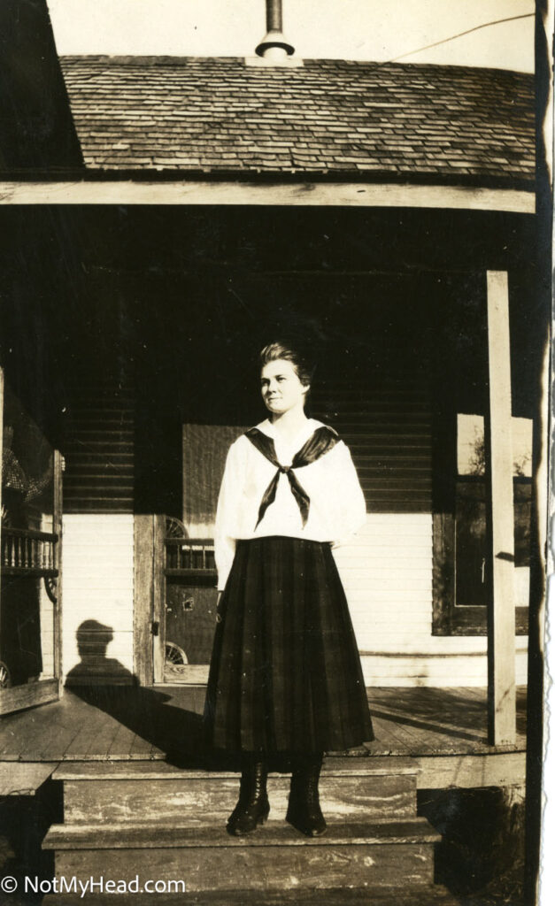 Photo of: Fannie Mae Bell 1920 Date: 1920Location:   California USA