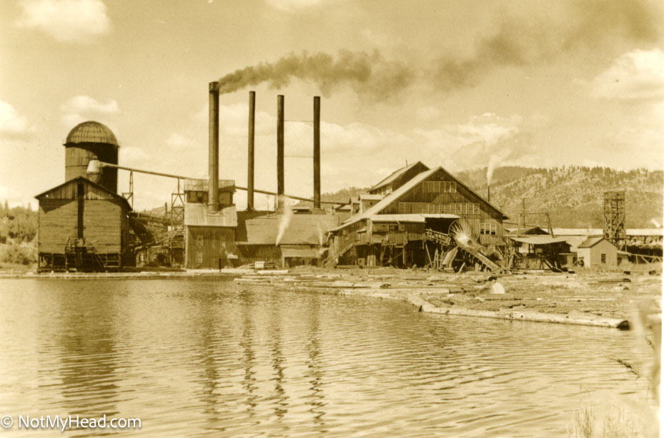 Photo of: Westside Lumber Co, Tuolumne CA, 1935 Date: 1935Location: Westside Lumber Company Tuolumne California USA