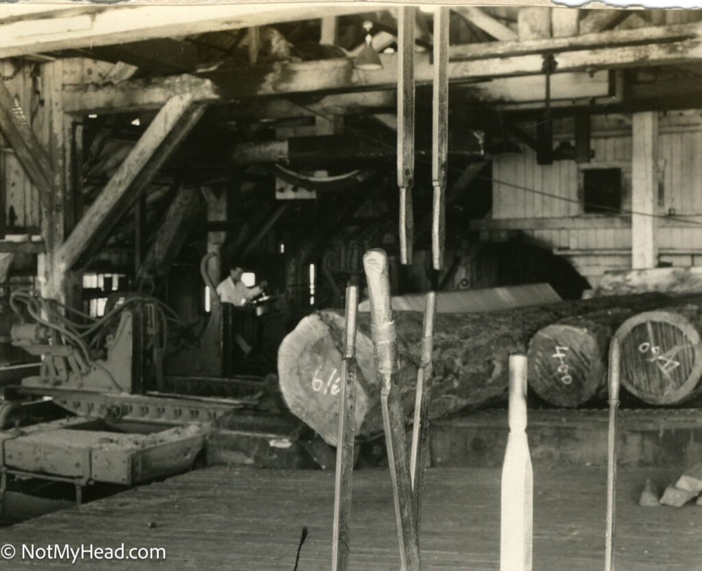 Photo of: Westside Lumber Co, Tuolumne CA, 1935 Date: 1935Location: Westside Lumber Company Tuolumne California USA