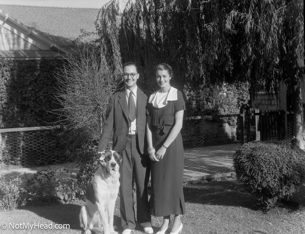 Photo of: The Mundts Sept 15, 1935 Folsom  Date: 1935 Location:  Folsom California