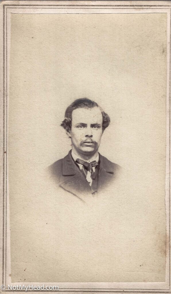 Photo of: Walter Henry Forbush (1841-1871)  Date: 1860 Location:  Buffalo New York USA